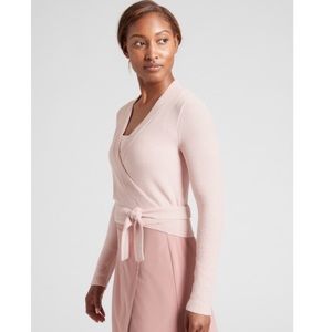 Athleta Sweaters | Athleta Grace Sweater Wrap | Color: Pink | Size: M | Maureenhilde's Closet